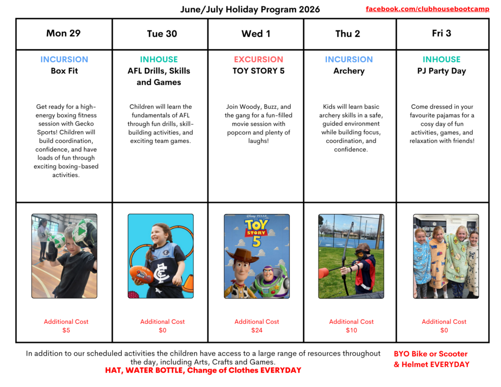 _April 2026 Holiday Timetable WARRAGUL Week 1